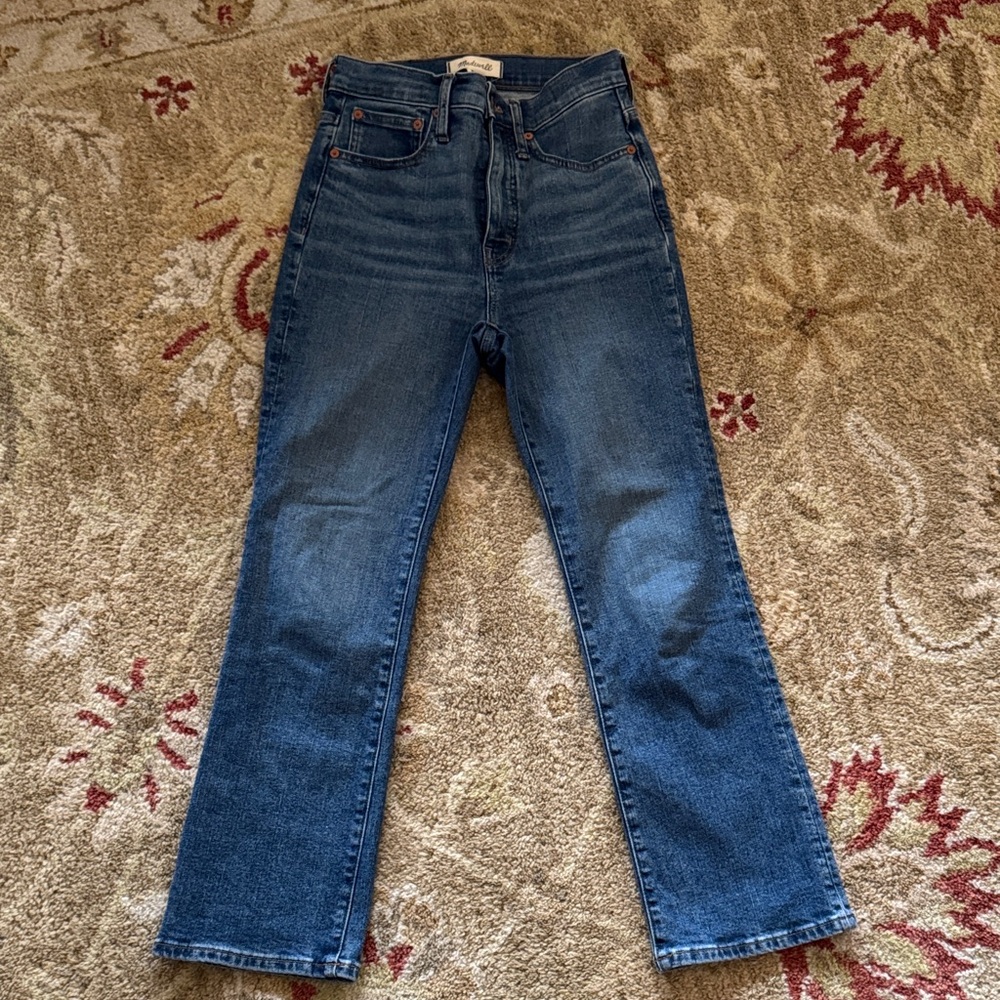 Madewell Classic Blue Denim Jeans